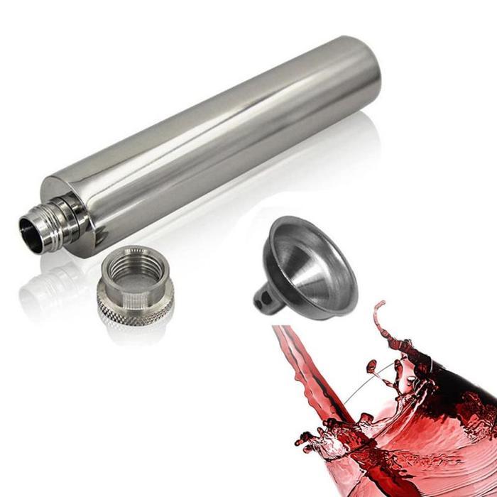 Best Seller 2Oz Botol Hip Flask Wine Kecil Bahan Stainless Steel Flask Mini Portable Wine Flask