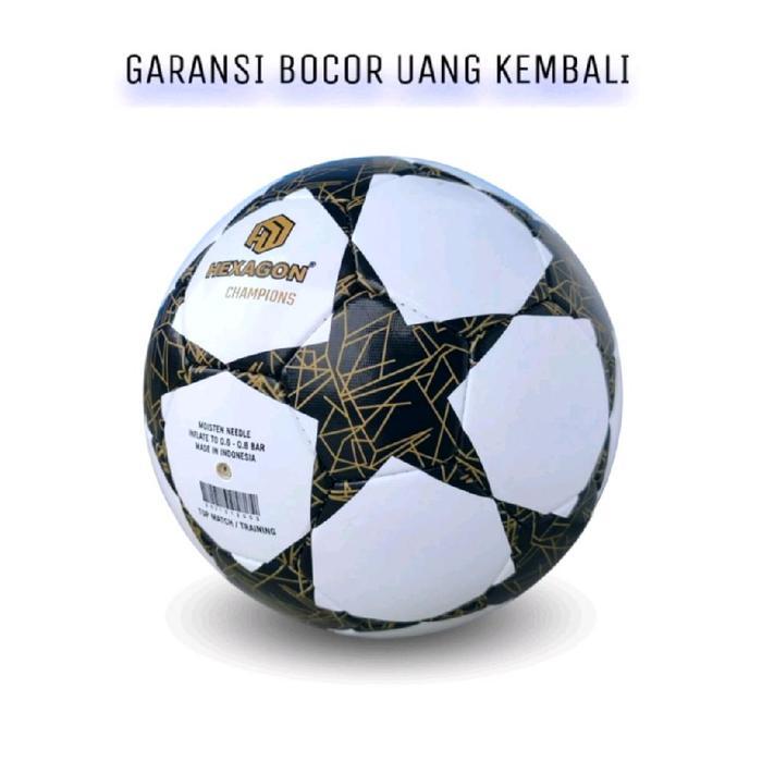 Bola Sepak Original 100% Hexagon Size 5 Local Pride Kualitas Premium Ball Outdoor Standar FIFA
