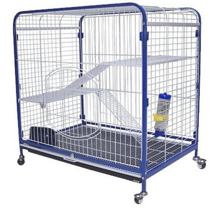 Hot Sale Kandang Octagon C-221 Kandang Tingkat 2 Lantai Kandang Kucing/Musang