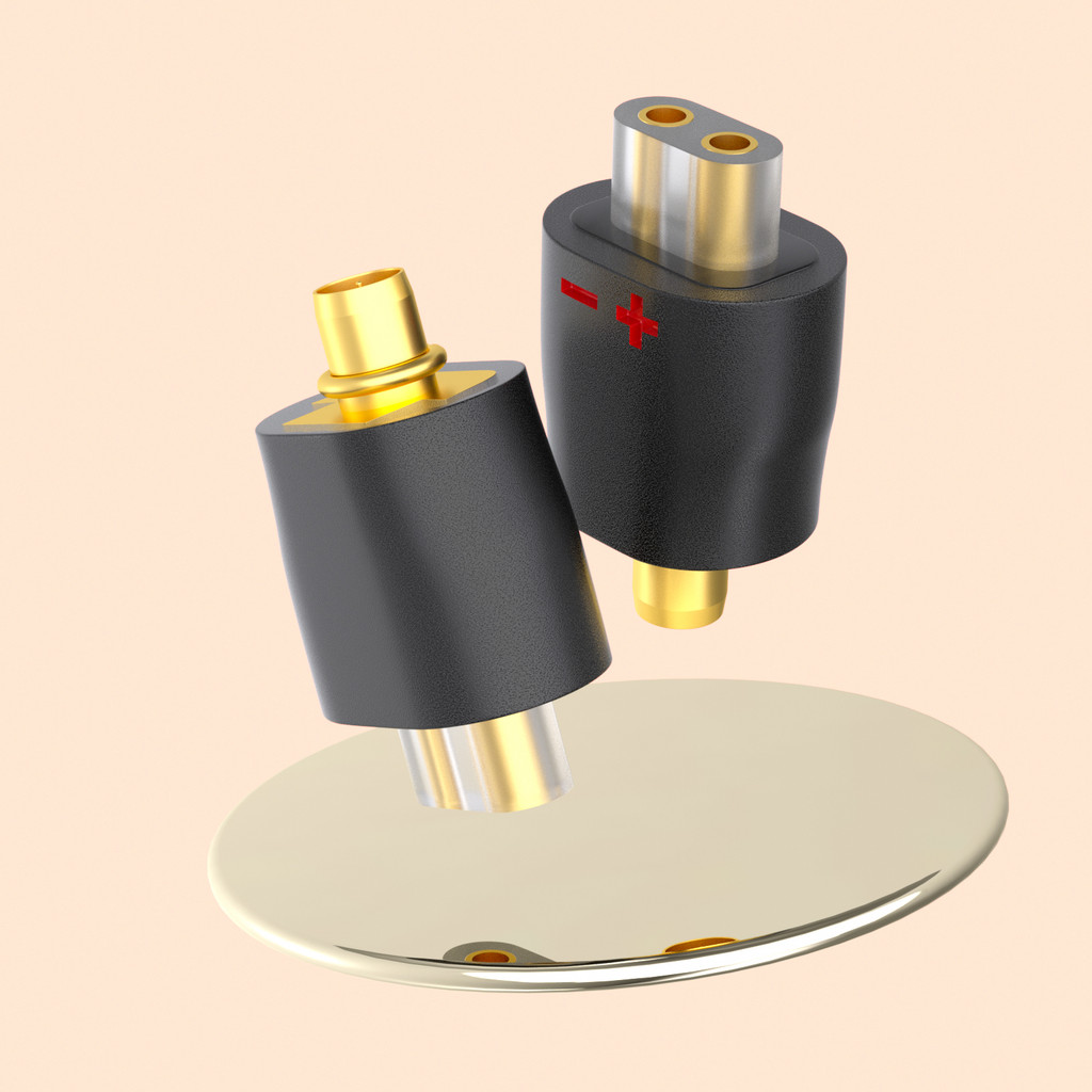 Pair mmcx to 0.78 Earphone Adapter Female Earbuds Connecter QDC 0.78mm 2 PIN to mmcx