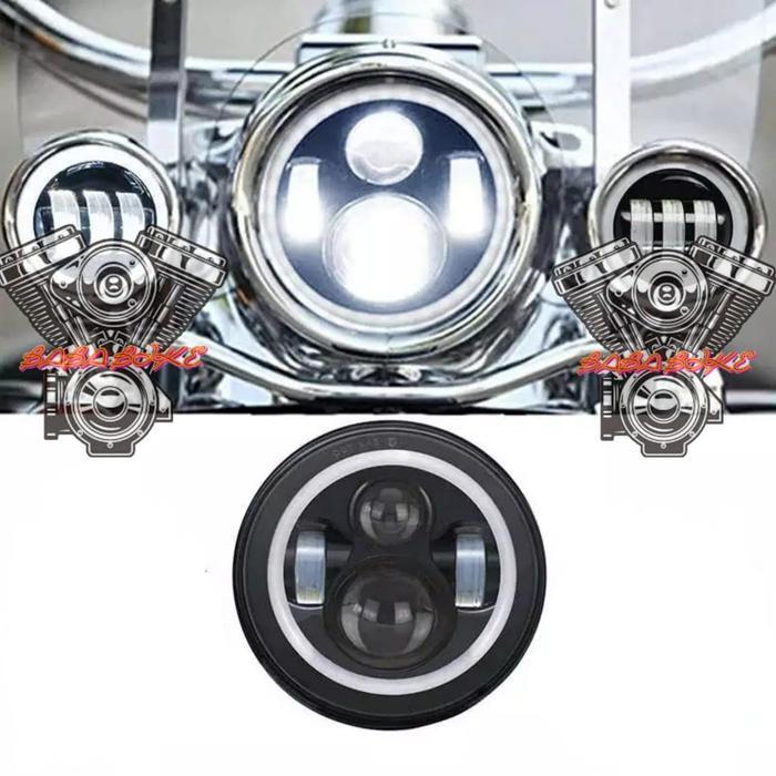 Daymaker 7 Inch Drl Eyes Daymaker Harley,Rubicon,W175