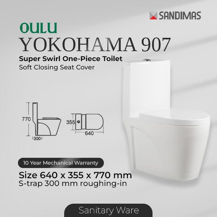 CLOSET OULU A907 YOKOHAMA ONE-PIECES / MONOBLOCK