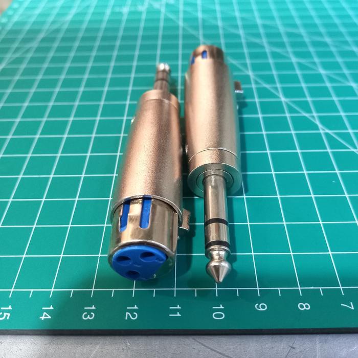 Converter Jack AKAI Stereo To XLR Female