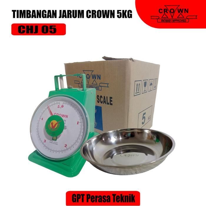 Timbangan Manual Jarum Duduk 5kg 10kg 15 20kg Mangkok Besi Analog Buah