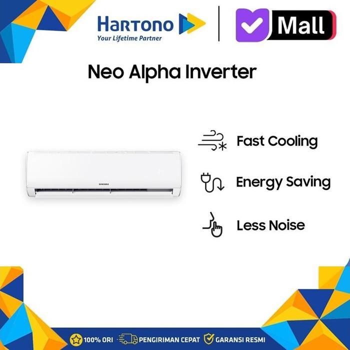 Samsung AC Neo Alpha Inverter 5-Star AR40F05D0AMNSE + AR40F05D0AMXSE (outdoor)(1/2PK) Hemat Energi 2