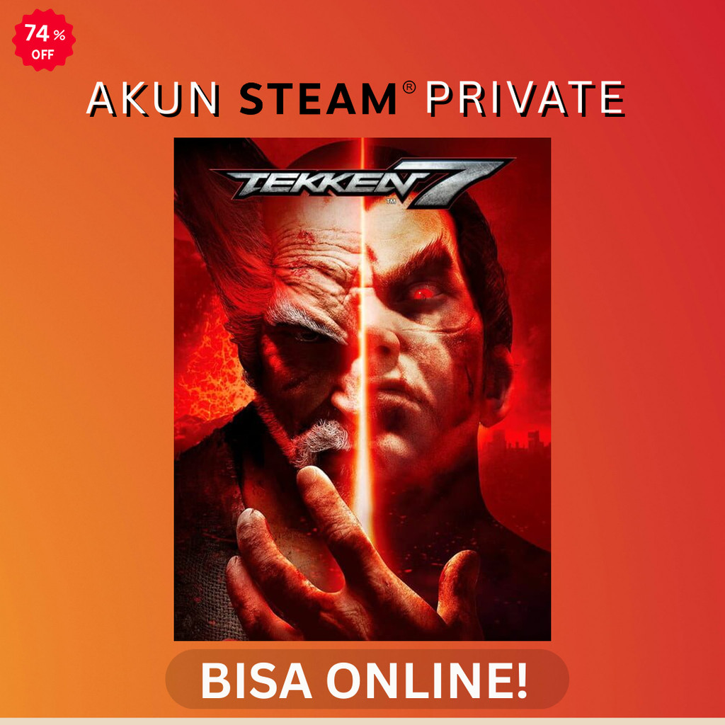 Tekken 7 - Steam PC Original - Akun Private Online