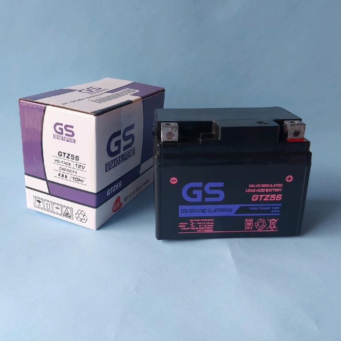 "New" Aki Motor Honda Beat Vario110 Scoopy Revo Absolut GS GTZ5S MF Accu Kering Motorcycle