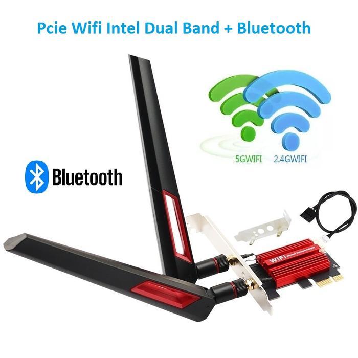 Wifi Dual Band Bluetooth INTEL PCIE Wireless Network Card