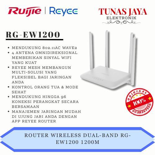 RUIJIE RG-EW1200 – Router Wireless Dual-Band 1200Mbps