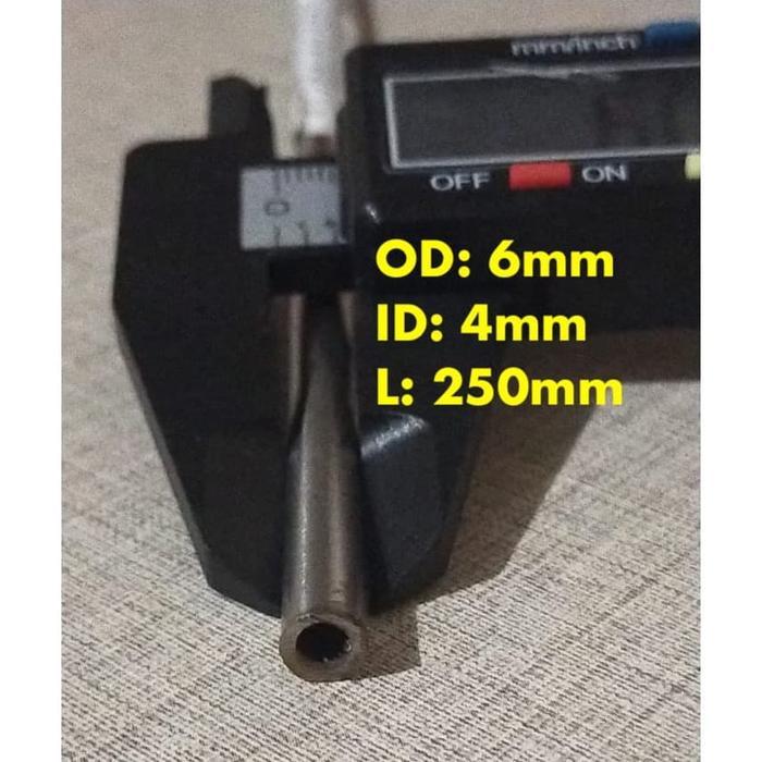 PIPA KAPILER STAINLESS STEEL / STAINLESS TUBE OD 6 X ID 4 L 250, SS304