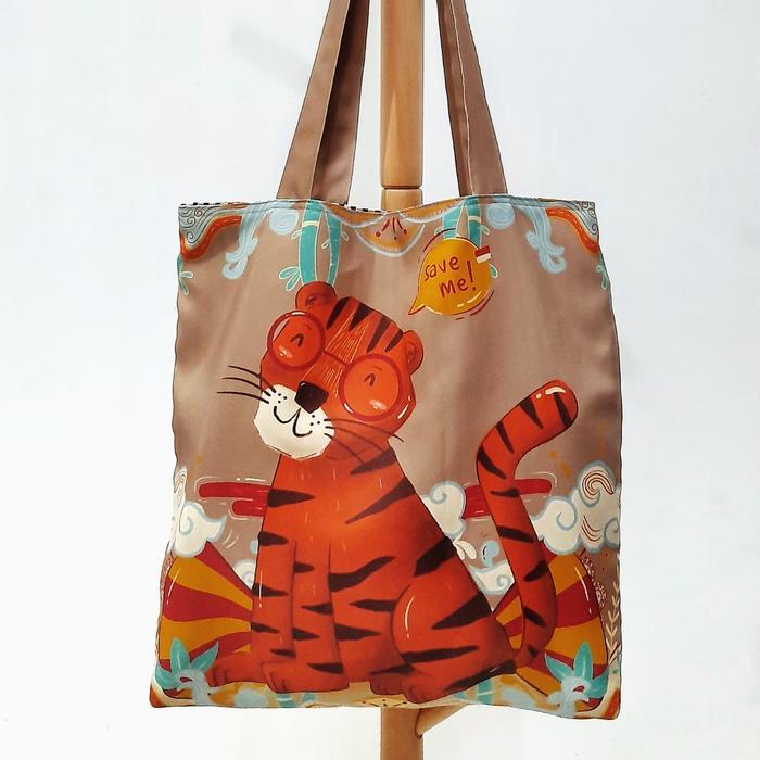 ASLI Totebag Harimau READY STOCK