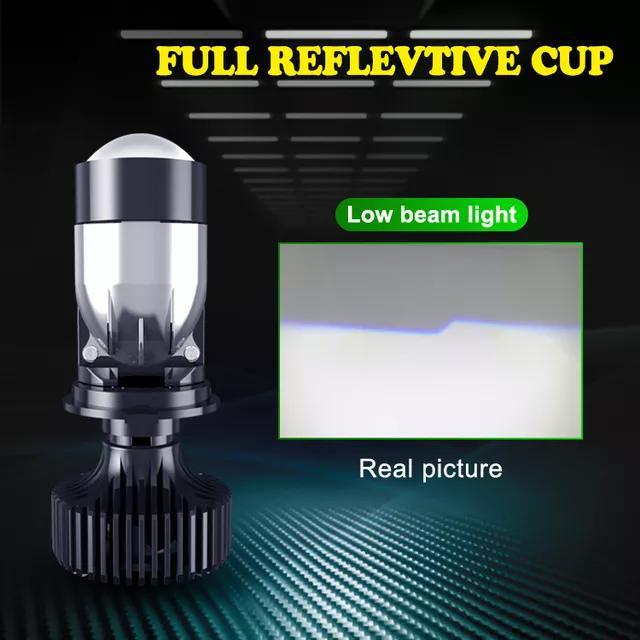 "New" Mini Projector Led H4 RTD M01B H4 / RTD M01B Led Original HS