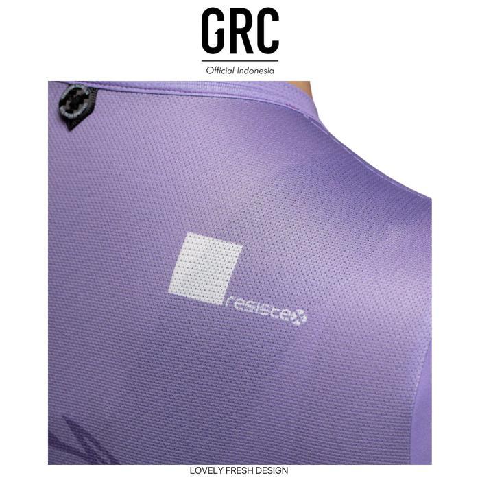 Grc Women'S Jersey Sepeda Roadbike Grc Digital Print Tech Lavender