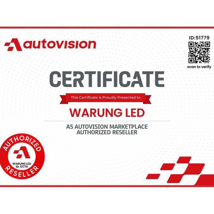 Lampu Led Depan Motor Supra Supra X Old Tiger Megapro Primus Cb150R H6 Kaki 3 Autovision Nitro Putih