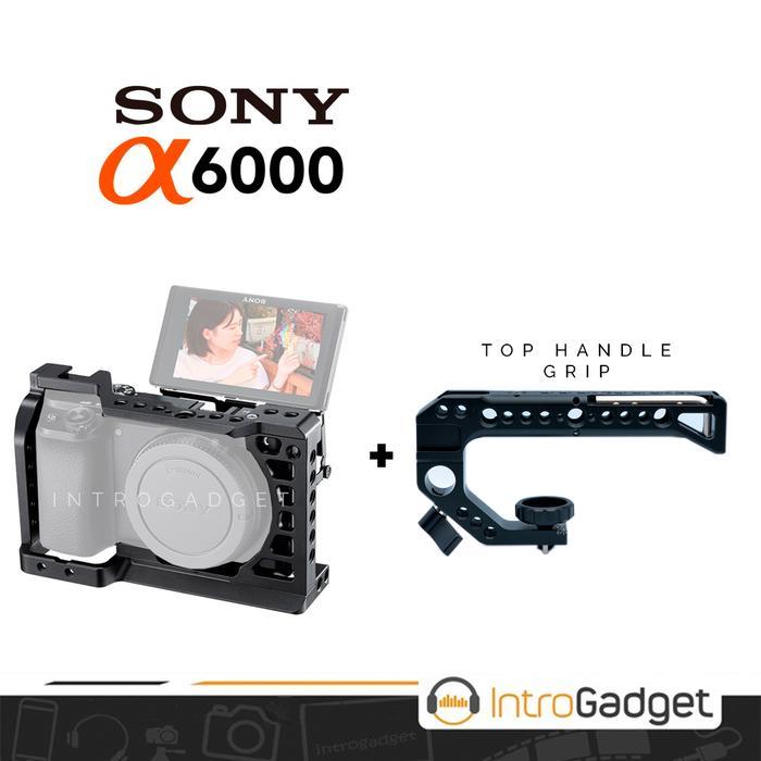 Cage Rig Sony A6000 A6300 A6400 A6500 SmallRig UURig Paket Top Handle