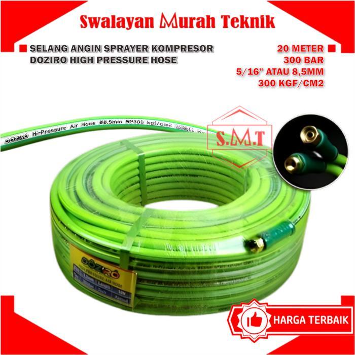 Selang Angin Sprayer Kompresor Doziro 20M High Pressure Hose 300 Bar