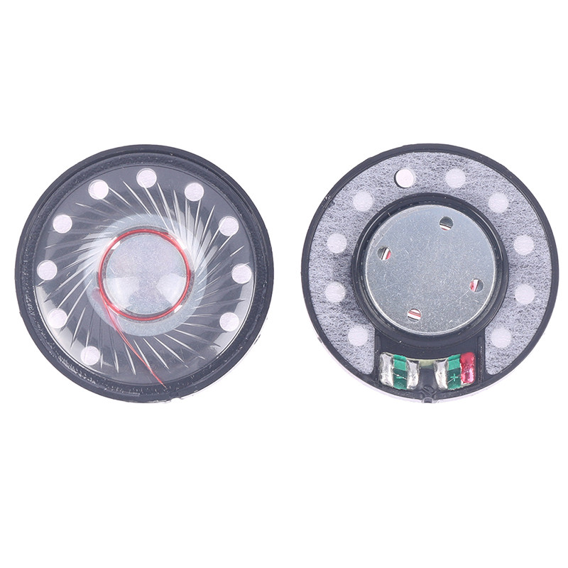 2Pcs 40Mm Headset Driver Hifi Headphone Speaker Unit 112Db 32Ohm Earphone Diy Loudspeaker Repair