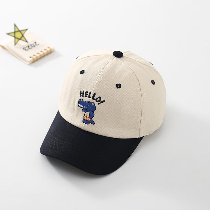 Topi Anak Laki Laki Import Topi Baseball Anak Cowok Impor Topi Balita Motif Bordir Hello Buaya Topi