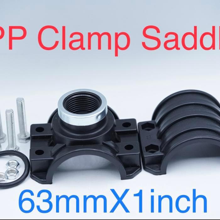 Thnk Clamp Saddle Hdpe 63 Mm X 1 Inch 63Mm X 1 Compression Fitting Tapping Pipa Pvc Clamp Saddle