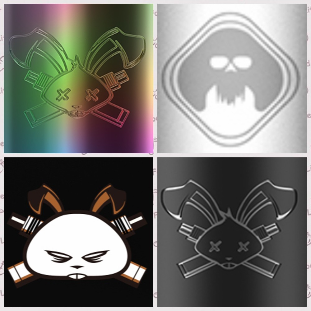 16/8/4Pcs Transparent Round Flat Lens For Dead Led Fat Rabbit V3/V2/V1 Destiny Mtll Torch Cartoon