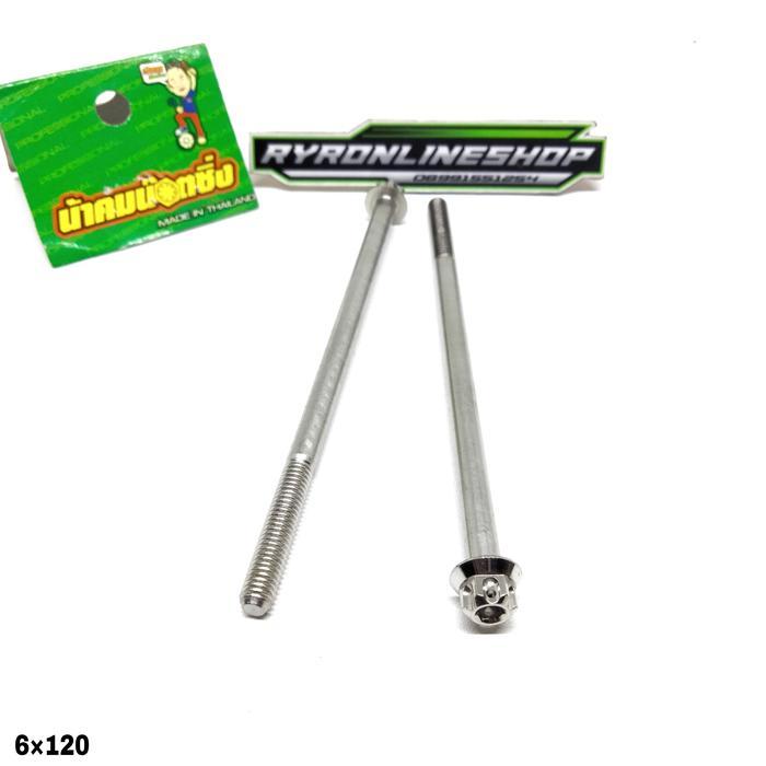 baut probolt stainless new model 6120 baut 10 panjang 12 cm compayu
