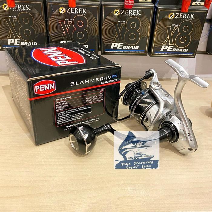 Reel Pancing Penn Slammer Iv Dx 2500 3500 4500 5500 6500 7500 8500 Reel Spinning Reel Laut Reel