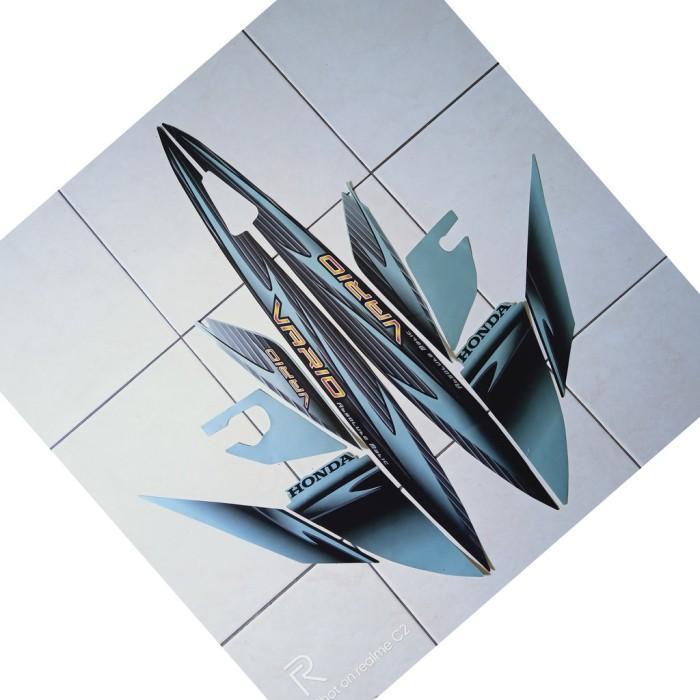 stiker striping motor honda vario cw 110 2006-2007 hijau