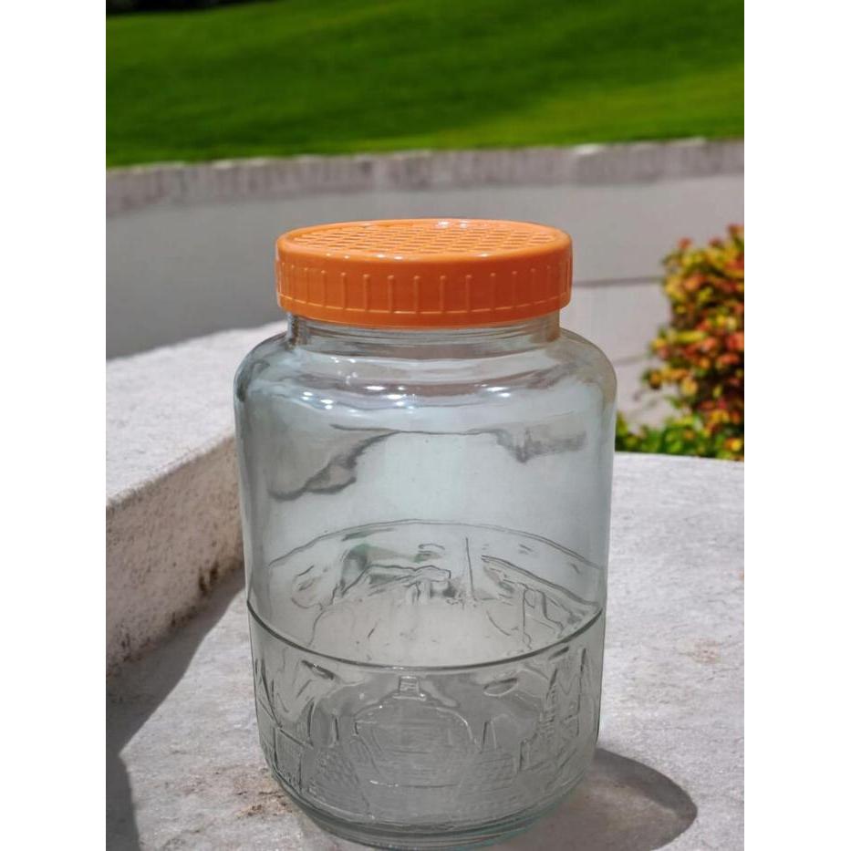 Toples Kerupuk/ Toples Kaca Besar/ Toples/ Toples Arak Keseleo