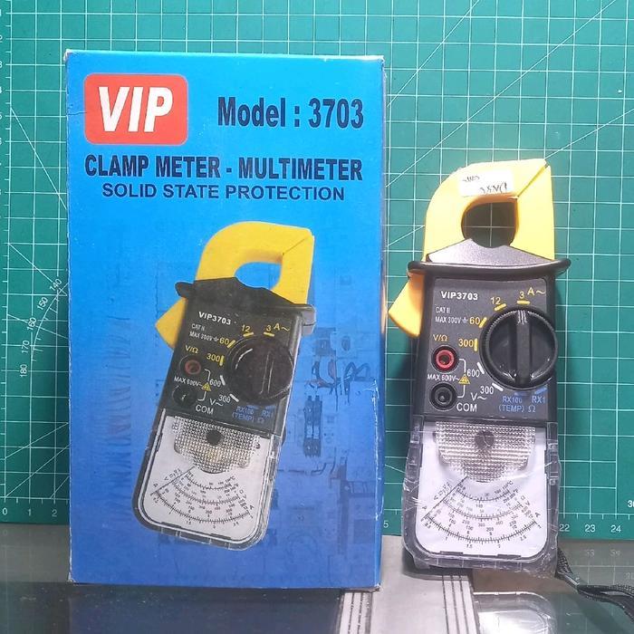 Tangamper Multimeter Clamp Meter Analog Vip 3703
