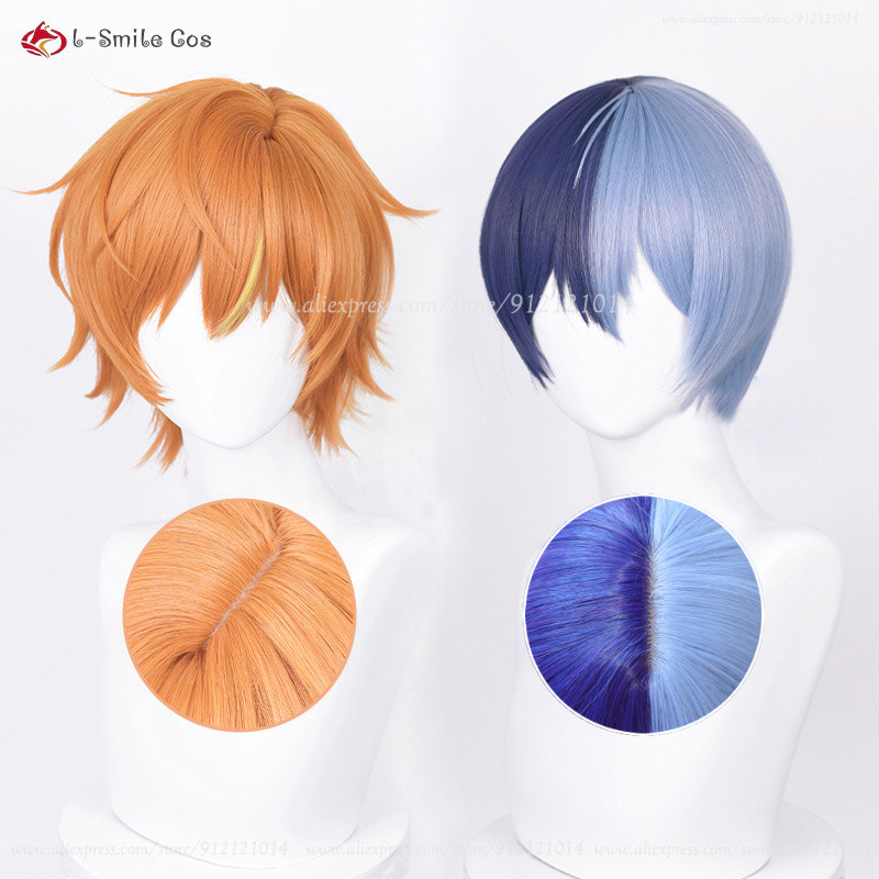 Anime Shinonome Akito Cosplay Wig Aoyagi Toya Wigs Cosplay Uni Wig Heat Resistant Synthetic Hair