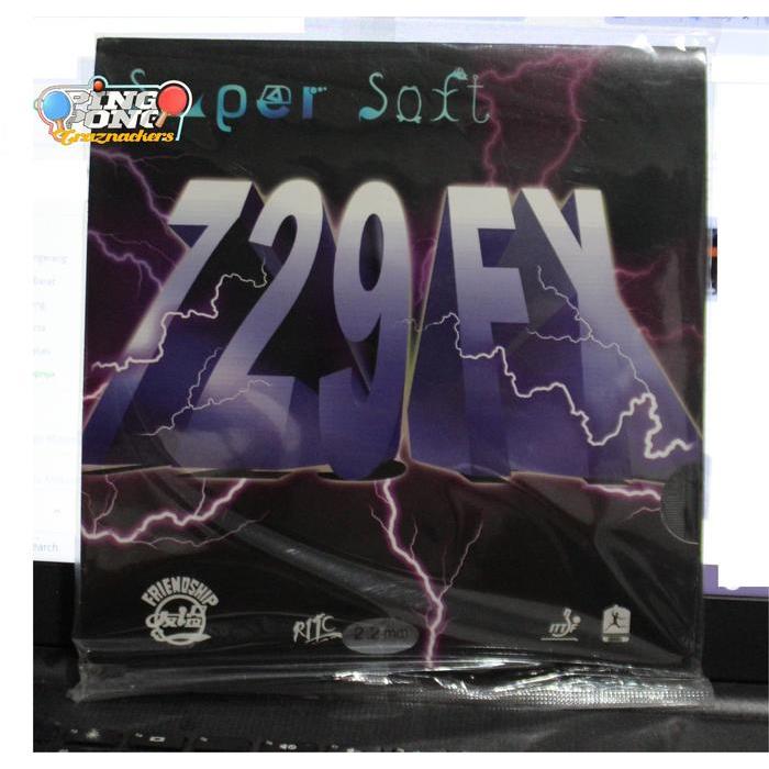 Friendship 729 FX Super Soft Karet Rubber Bet Bat Pingpong