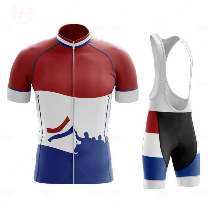 2022 New Summer Cycling Suit Road Bike Clothing Men's  Shorts Bib Mtb Bike Jersey Shirt Maillot Neth