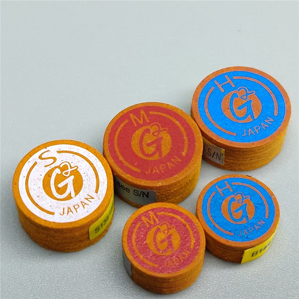 G2 Japan billiard tips Professional Pool Cue Tips Snooker tips Carom Pool Snooker Cue Stick Tips Sno