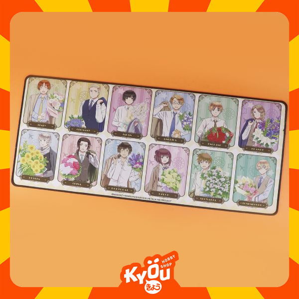 Hetalia Mouse Pad / Mousepad - Hetalia World Stars