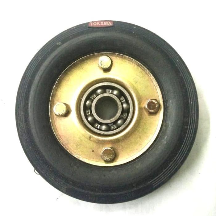 roda lori karet roda lori 2 merk Tokiwa 6 in