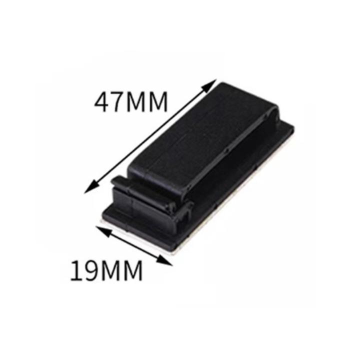 10pcs Kabel Organizer Tempel Klip Kabel Tempel Penjepit Kabel Dinding Klip Kabel Penjepit Kabel Anti