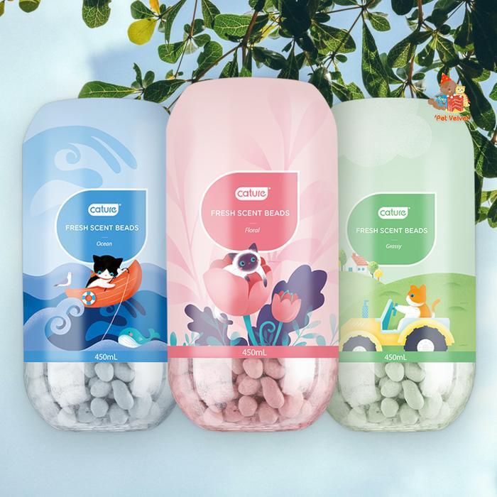 terlaris Cature - Cat Litter Deodorizer (Fresh Scent Beads)