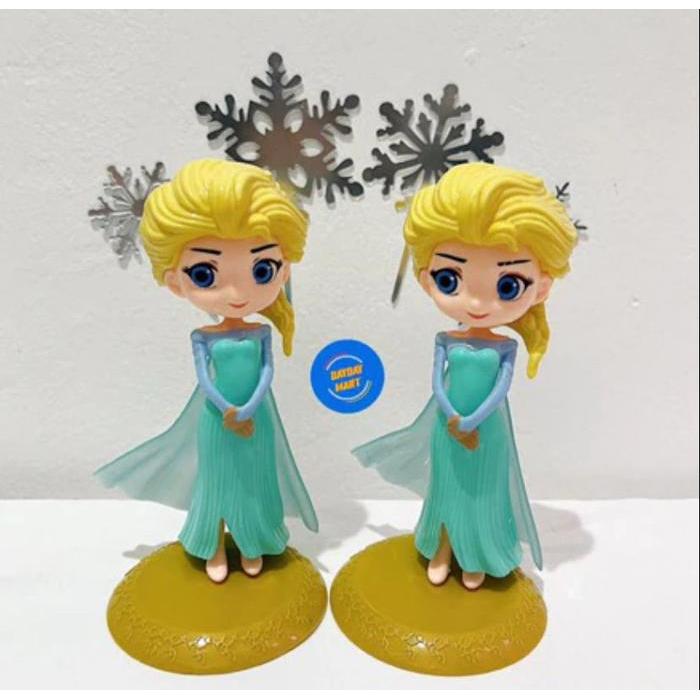 TOPPER KUE / TOPPER CAKE / ACTION FIGURE / MAINAN ANAK FROZEN ELSA / AKSESORIS KUE FROZEN