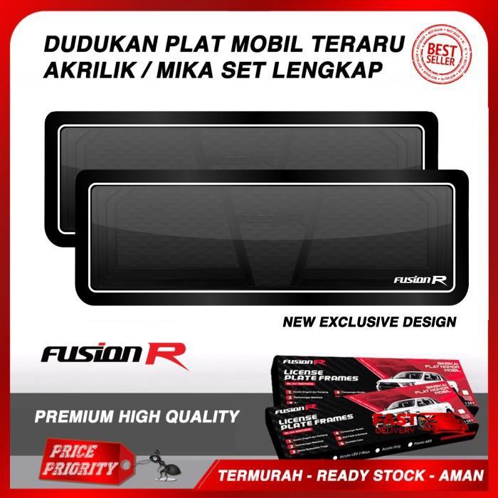 Dudukan Plat Mobil / Tempat Plat Akrilik / Tatakan Plat Akrilik Mika