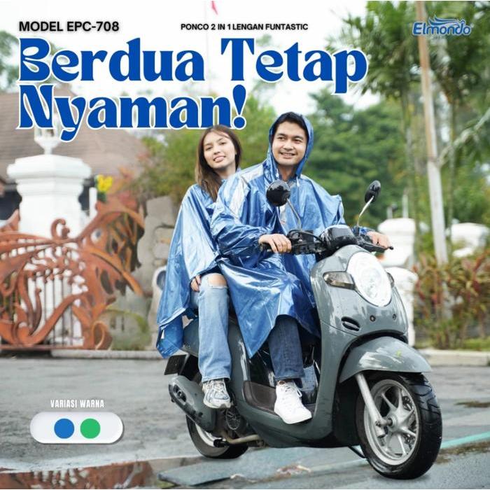 Jas Hujan Ponco Lengan 2 Kepala batman funtastic elmondo 708