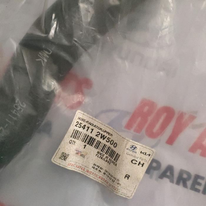 Selang Radiator Atas Hyundai All New Sorento Bensin