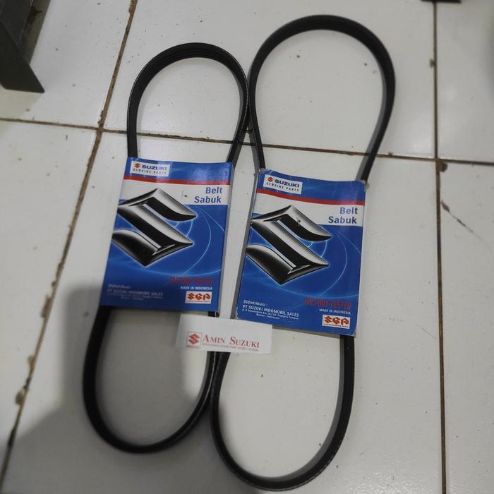 Fan Belt Dinamo Amper Dan Ac Suzuki Apv Lama Asli