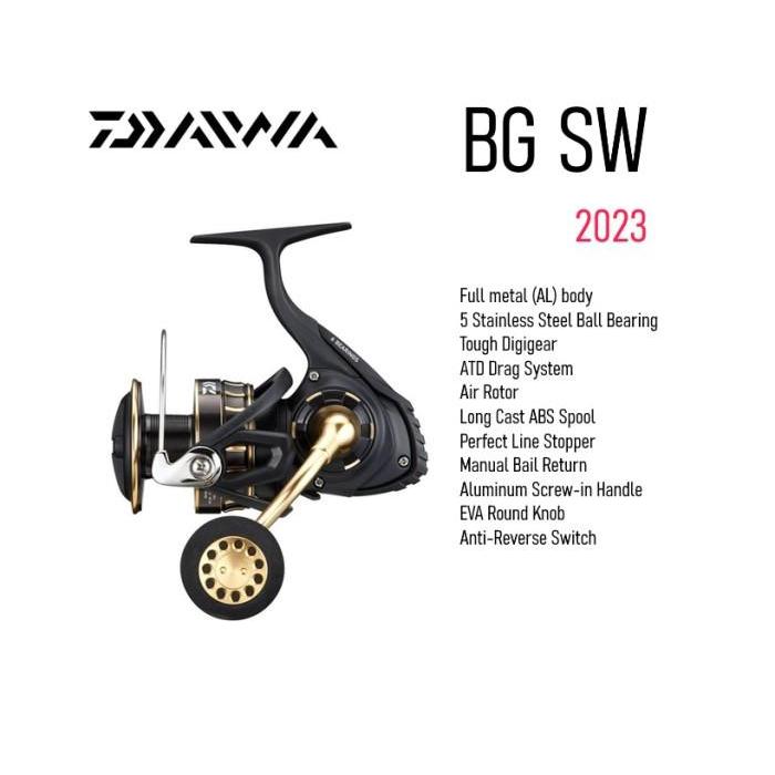 REEL SPINNING DAIWA BG SW 2023 - 6000D-H
