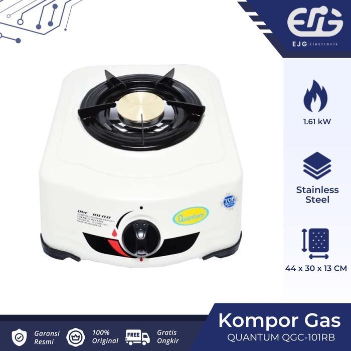 Kompor Gas Quantum 1 Tungku QGC-101RB QGC101RB QGC 101RB Kompor Quantum 1 Tungku