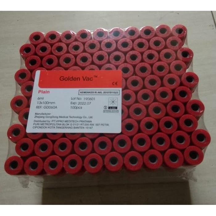 PROMO Tabung Plain - GOLDEN VAC