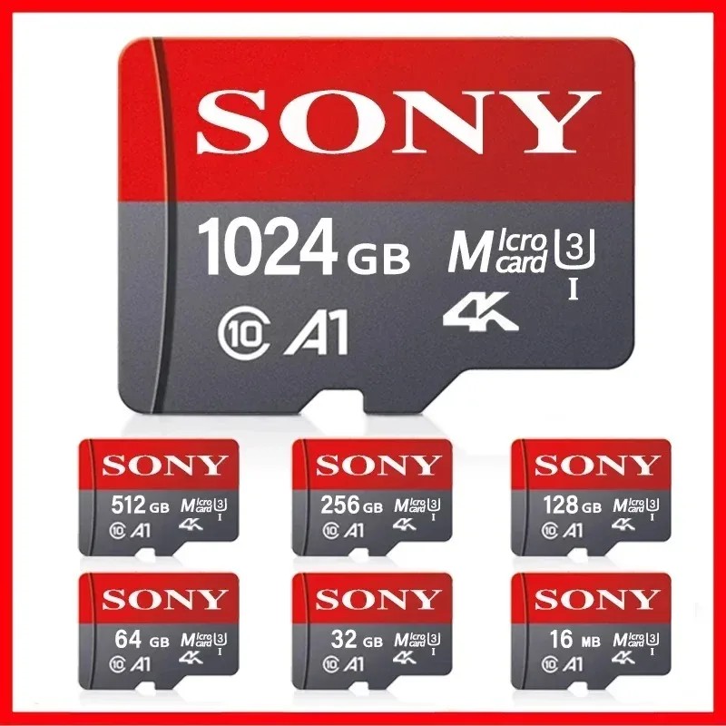 SONY Ultra Micro SD/TF 1TB Flash Memory Card 128GB 256GB 1TB 512GB Micro SD Card 64 128 GB MicroSD