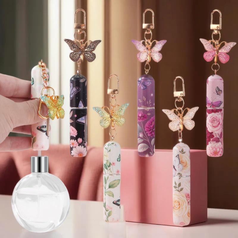 5ml Mini Perfume Bottle Leak-proof Empty Spray Rotating Bottle Refillable Spray Atomizer Bottle