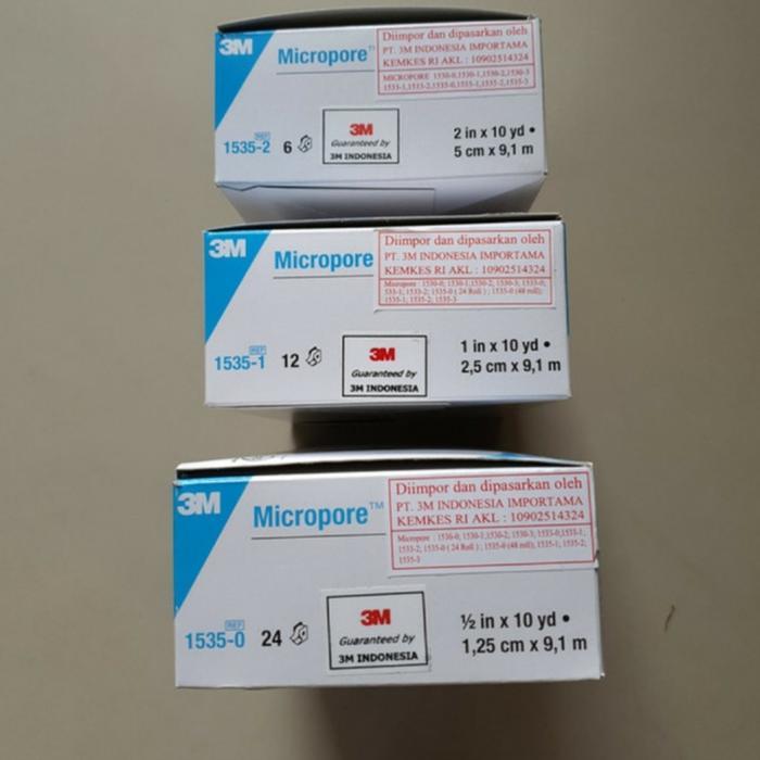 MICROPORE 3M / PLESTER MICROPORE / SURGICAL TAPE 3M