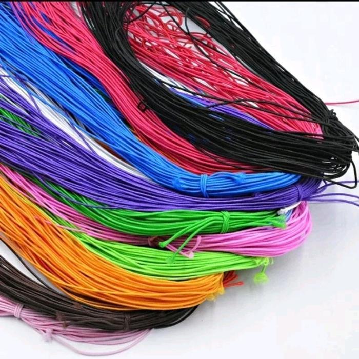 "New" Tali Karet Elastis Tali Benang Elastis Tali Manik Manik Gelang Bahan Kerajinan Tangan