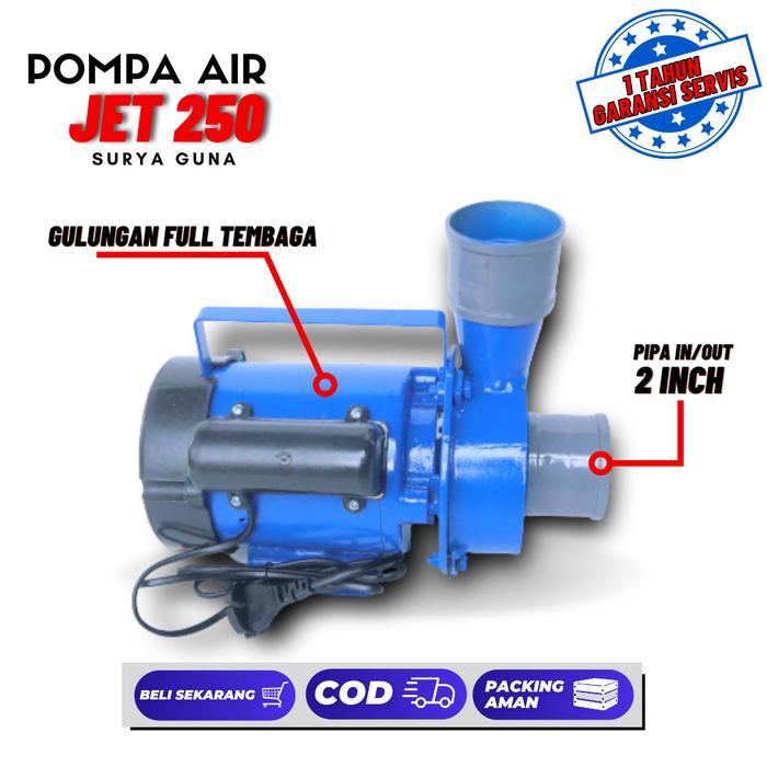 Pompa Air Modif Surya Guna Jet 250 Pompa Air Kolam Renang